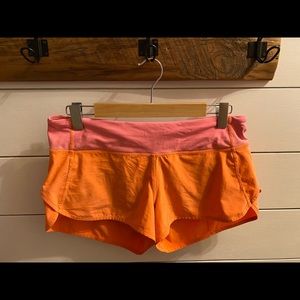 Lululemon Speed Shorts Size 8